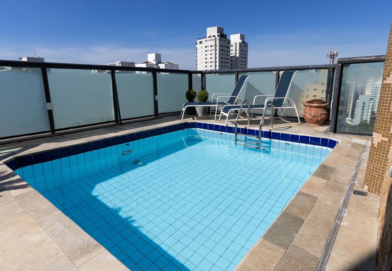 Apartamento en Guarujá - Cobertura Duplex com piscina privativa e Wi-Fi