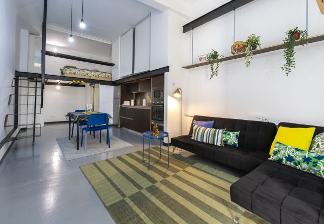 Apartamento en Madrid - Acogedor apartamento con estilo industrial en Barrio Prosperidad - Madrid. Temporal Apartamento en Madrid - Acogedor apartamento con estilo industrial en Barrio Prosperidad - Madrid. Temporal