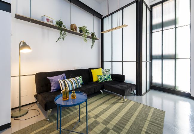Apartamento en Madrid - Acogedor apartamento con estilo industrial en Barrio Prosperidad - Madrid. Temporal Apartamento en Madrid - Acogedor apartamento con estilo industrial en Barrio Prosperidad - Madrid. Temporal
