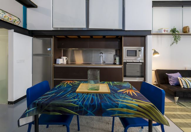 Apartamento en Madrid - Acogedor apartamento con estilo industrial en Barrio Prosperidad - Madrid. Temporal Apartamento en Madrid - Acogedor apartamento con estilo industrial en Barrio Prosperidad - Madrid. Temporal