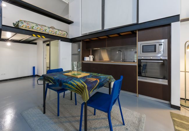 Apartamento en Madrid - Acogedor apartamento con estilo industrial en Barrio Prosperidad - Madrid. Temporal Apartamento en Madrid - Acogedor apartamento con estilo industrial en Barrio Prosperidad - Madrid. Temporal