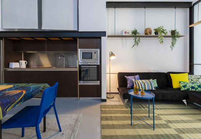 Apartamento en Madrid - Acogedor apartamento con estilo industrial en Barrio Prosperidad - Madrid. Temporal Apartamento en Madrid - Acogedor apartamento con estilo industrial en Barrio Prosperidad - Madrid. Temporal