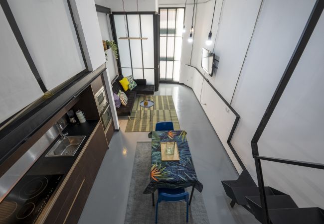Apartamento en Madrid - Acogedor apartamento con estilo industrial en Barrio Prosperidad - Madrid. Temporal Apartamento en Madrid - Acogedor apartamento con estilo industrial en Barrio Prosperidad - Madrid. Temporal