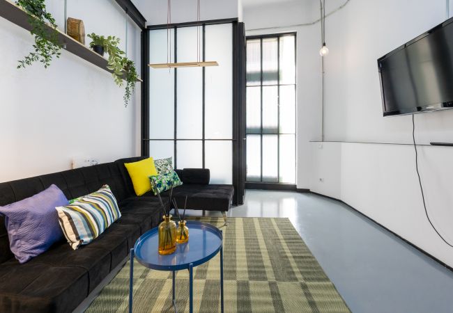 Apartamento en Madrid - Acogedor apartamento con estilo industrial en Barrio Prosperidad - Madrid. Temporal Apartamento en Madrid - Acogedor apartamento con estilo industrial en Barrio Prosperidad - Madrid. Temporal