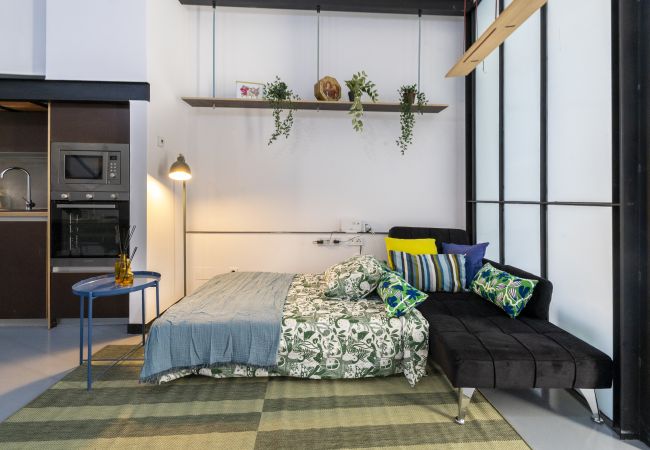 Apartamento en Madrid - Acogedor apartamento con estilo industrial en Barrio Prosperidad - Madrid. Temporal Apartamento en Madrid - Acogedor apartamento con estilo industrial en Barrio Prosperidad - Madrid. Temporal