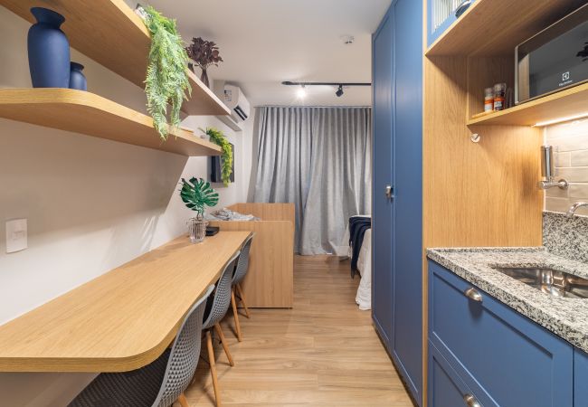 Estudio en São Paulo - Pinheiros, completo ao lado do metrô Estudio en São Paulo - Pinheiros, completo ao lado do metrô