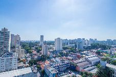 Apartamento en São Paulo - Studio elegante com varanda e ótima localização 