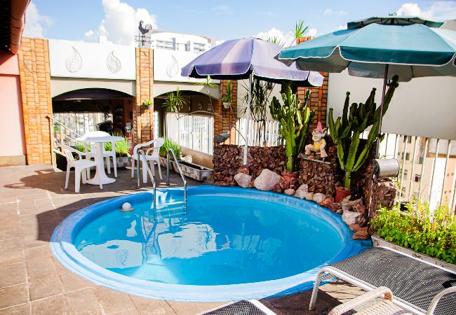 Apartamento en Belém - Apto com Wi-Fi, churrasqueira e piscina privativa 