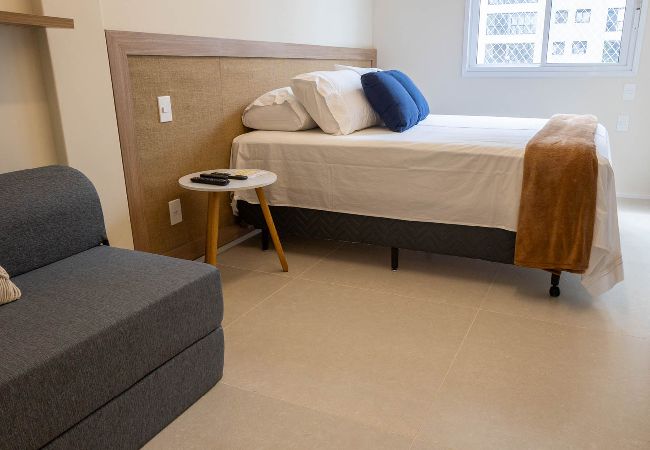 Apartamento en Santos - Confortável Apartamento com Wi-Fi, pé na areia  Apartamento en Santos - Confortável Apartamento com Wi-Fi, pé na areia