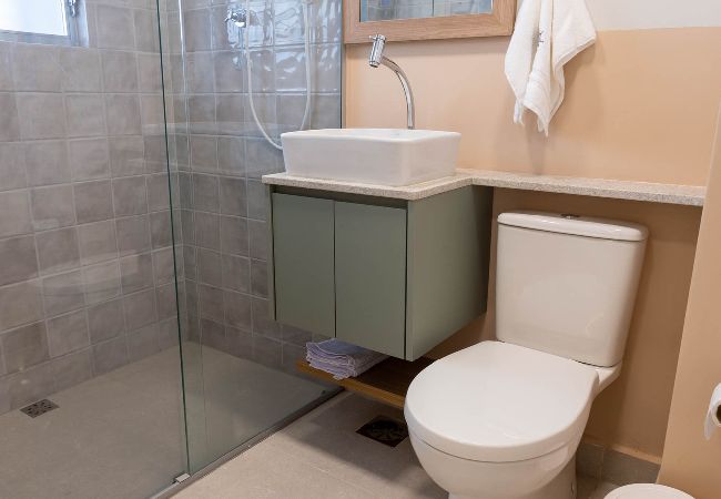 Apartamento en Santos - Confortável Apartamento com Wi-Fi, pé na areia  Apartamento en Santos - Confortável Apartamento com Wi-Fi, pé na areia