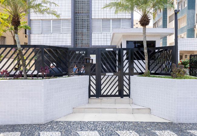 Apartamento en Santos - Confortável Apartamento com Wi-Fi, pé na areia  Apartamento en Santos - Confortável Apartamento com Wi-Fi, pé na areia