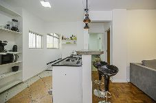 Apartamento en São Paulo - Apartamento aconchegante a 850m da Av. Paulista