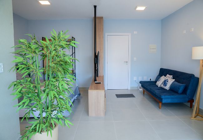 Apartamento en Ubatuba - Apto c área gourmet a 300m da Praia das Toninhas Apartamento en Ubatuba - Apto c área gourmet a 300m da Praia das Toninhas