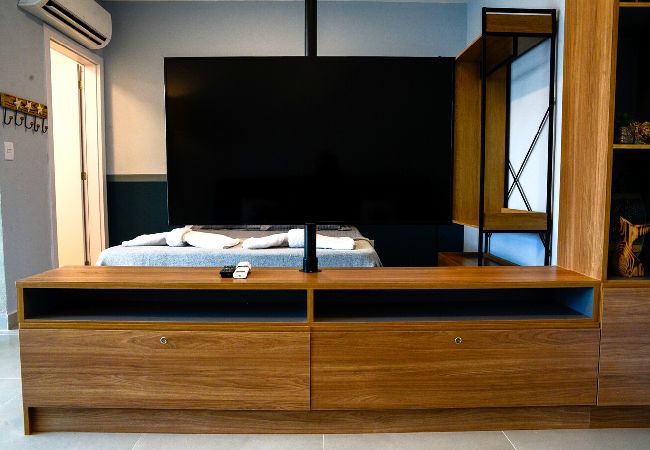 Apartamento en Ubatuba - Apto c área gourmet a 300m da Praia das Toninhas Apartamento en Ubatuba - Apto c área gourmet a 300m da Praia das Toninhas