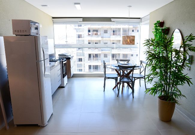 Apartamento en Ubatuba - Apto c área gourmet a 300m da Praia das Toninhas Apartamento en Ubatuba - Apto c área gourmet a 300m da Praia das Toninhas