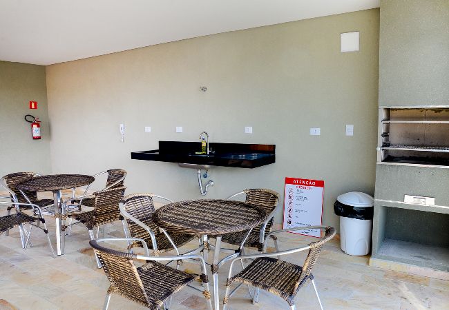 Apartamento en Ubatuba - Apto c área gourmet a 300m da Praia das Toninhas Apartamento en Ubatuba - Apto c área gourmet a 300m da Praia das Toninhas