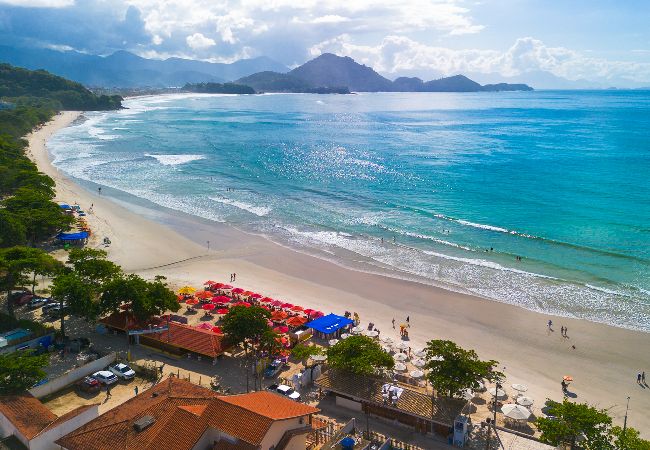 Apartamento en Ubatuba - Apto c área gourmet a 300m da Praia das Toninhas Apartamento en Ubatuba - Apto c área gourmet a 300m da Praia das Toninhas