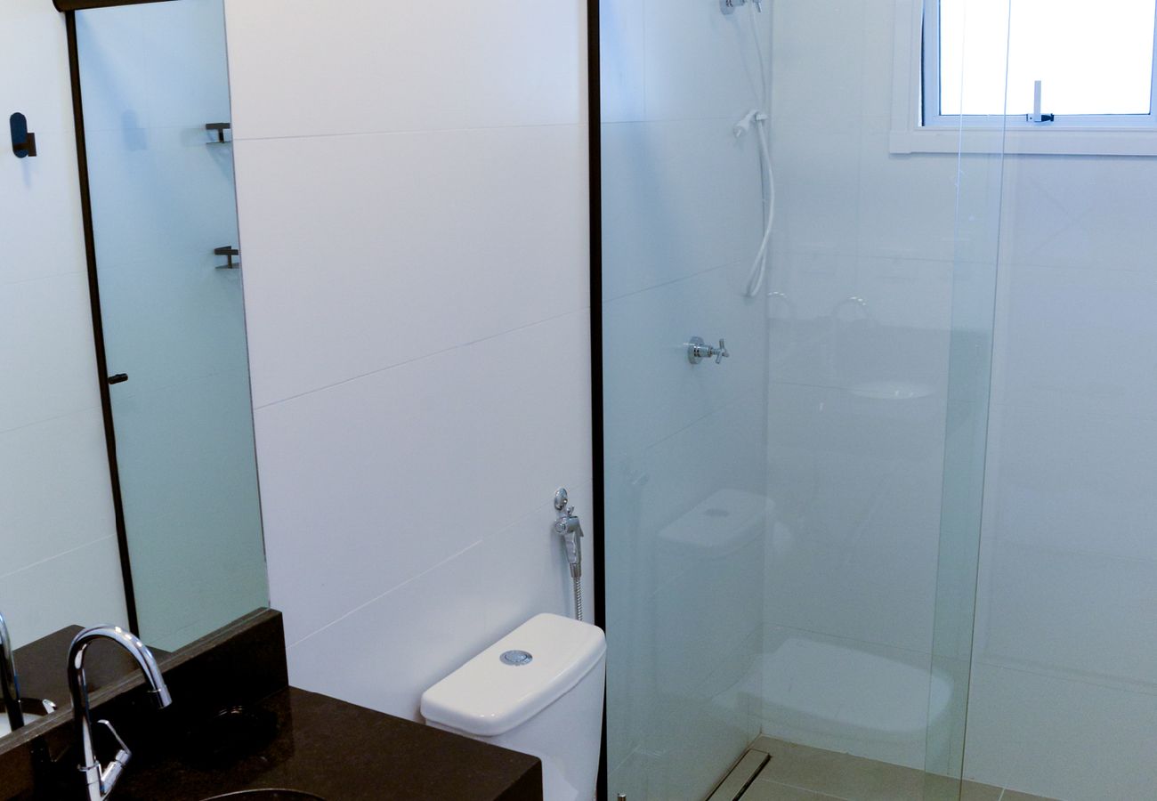 Apartamento en Ubatuba - Apto c área gourmet a 300m da Praia das Toninhas Apartamento en Ubatuba - Apto c área gourmet a 300m da Praia das Toninhas