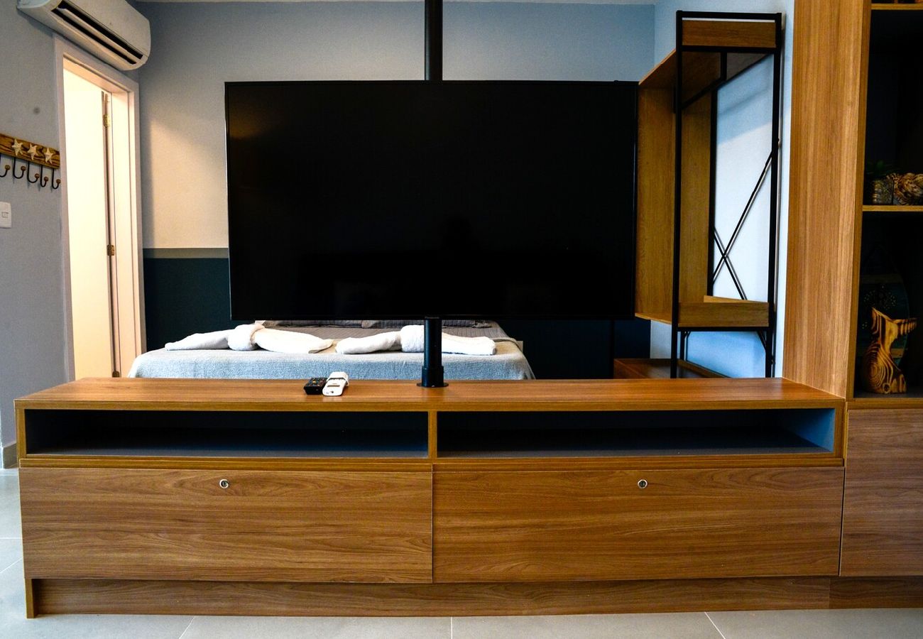 Apartamento en Ubatuba - Apto c área gourmet a 300m da Praia das Toninhas Apartamento en Ubatuba - Apto c área gourmet a 300m da Praia das Toninhas