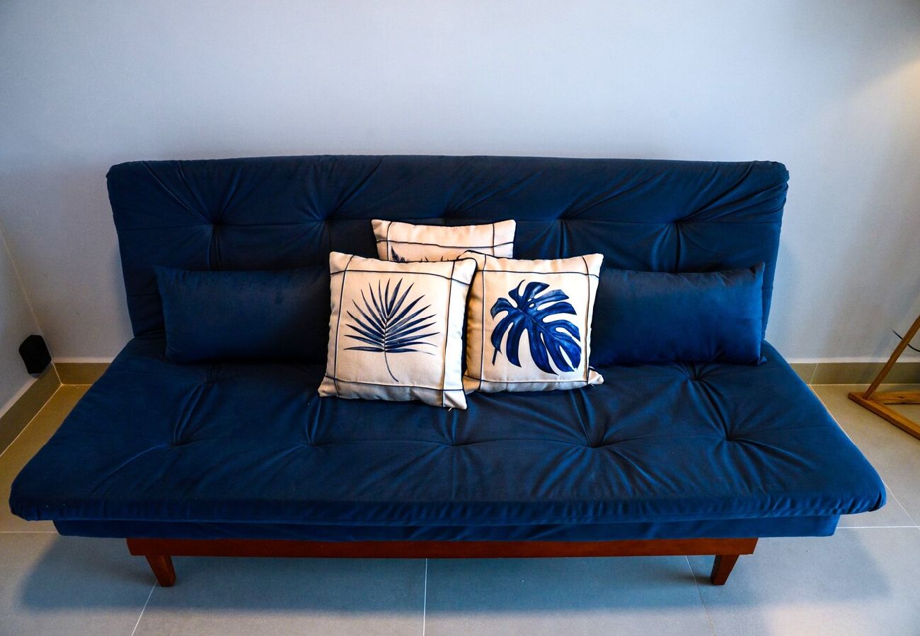 Apartamento en Ubatuba - Apto c área gourmet a 300m da Praia das Toninhas Apartamento en Ubatuba - Apto c área gourmet a 300m da Praia das Toninhas