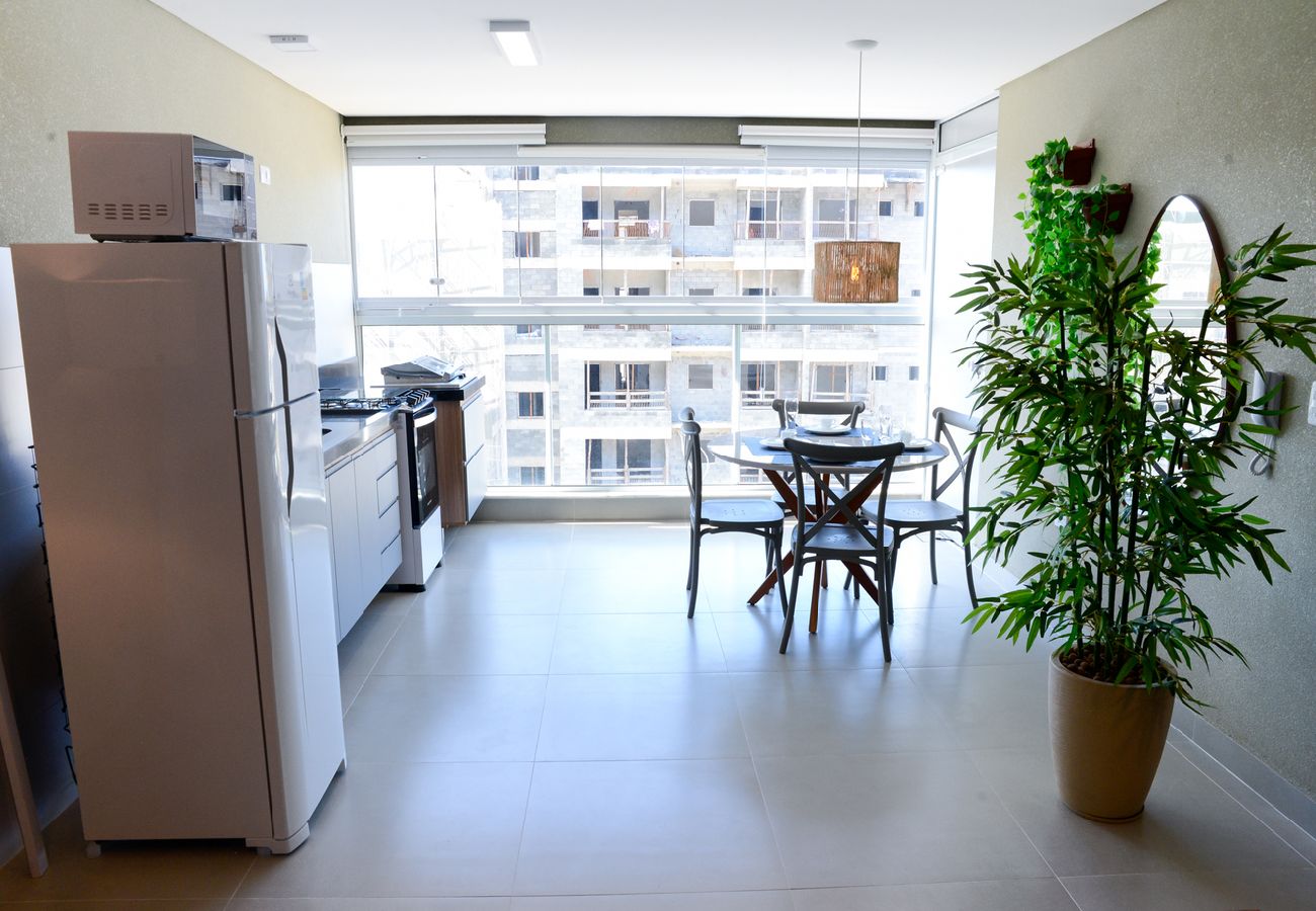 Apartamento en Ubatuba - Apto c área gourmet a 300m da Praia das Toninhas Apartamento en Ubatuba - Apto c área gourmet a 300m da Praia das Toninhas