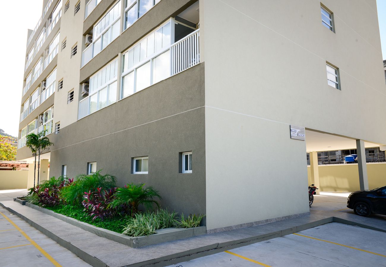 Apartamento en Ubatuba - Apto c área gourmet a 300m da Praia das Toninhas Apartamento en Ubatuba - Apto c área gourmet a 300m da Praia das Toninhas