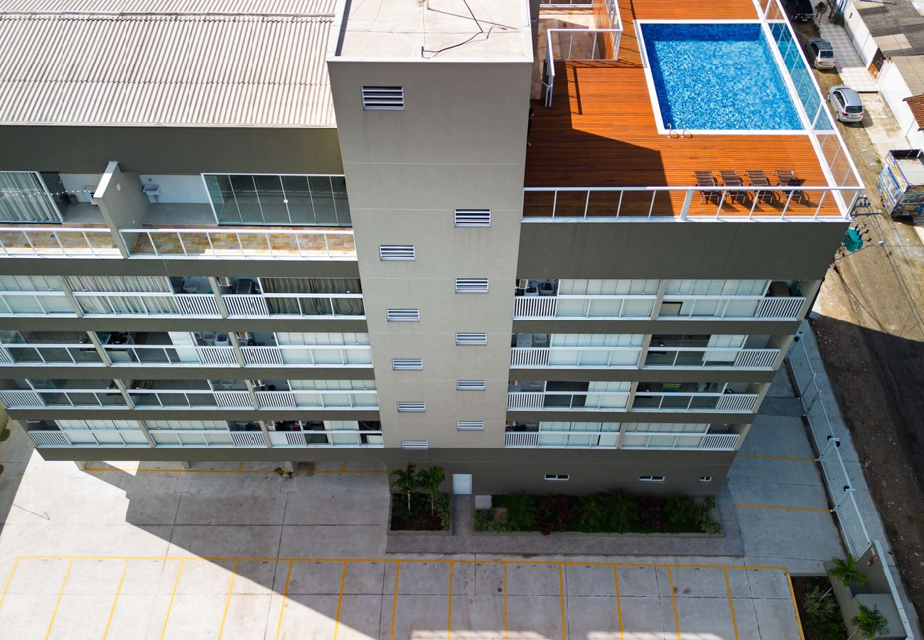 Apartamento en Ubatuba - Apto c área gourmet a 300m da Praia das Toninhas Apartamento en Ubatuba - Apto c área gourmet a 300m da Praia das Toninhas