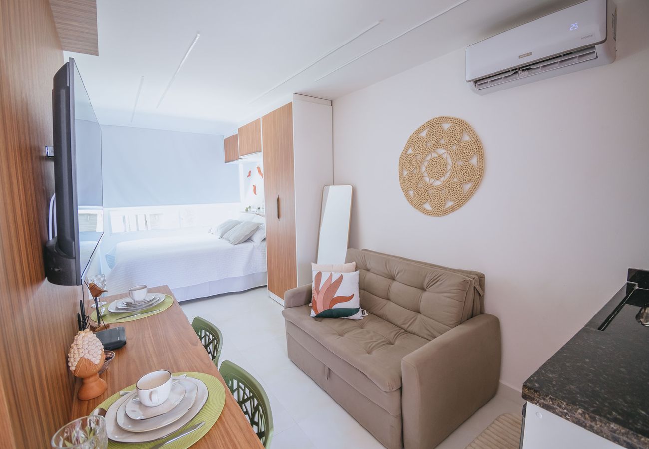 Apartamento en Ipojuca - Flat com WiFi a 400m da Praia de Porto de Galinhas Apartamento en Ipojuca - Flat com WiFi a 400m da Praia de Porto de Galinhas