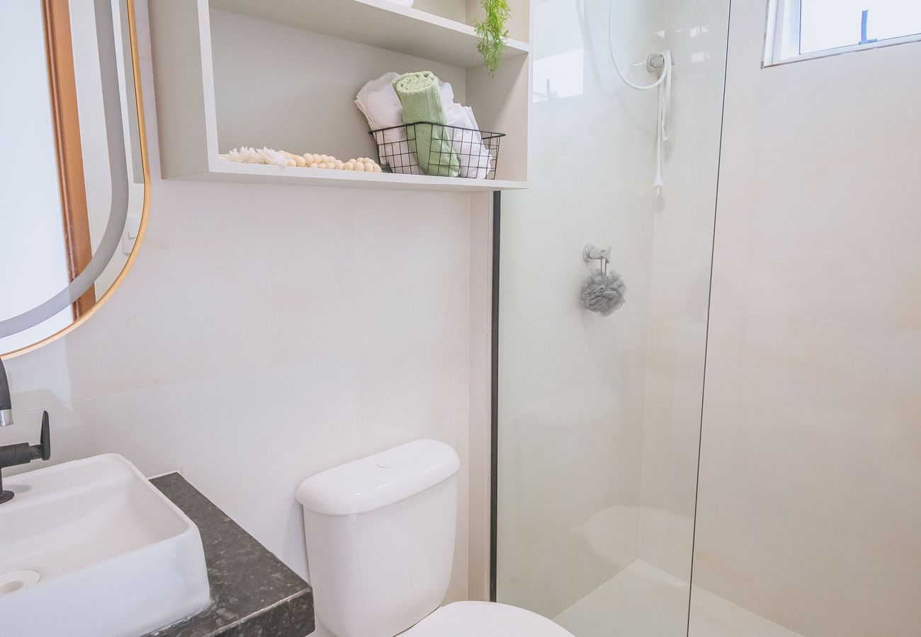 Apartamento en Ipojuca - Flat com WiFi a 400m da Praia de Porto de Galinhas Apartamento en Ipojuca - Flat com WiFi a 400m da Praia de Porto de Galinhas