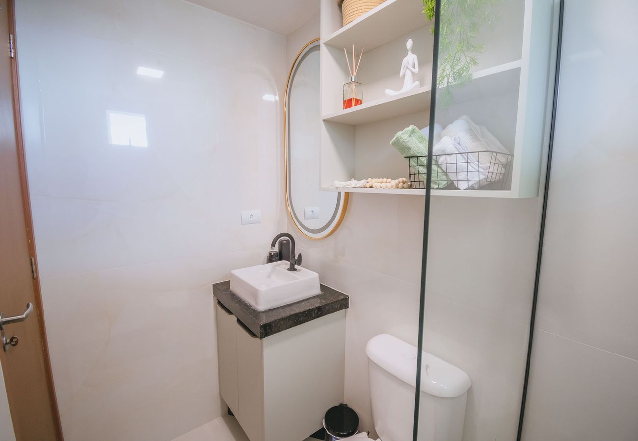 Apartamento en Ipojuca - Flat com WiFi a 400m da Praia de Porto de Galinhas Apartamento en Ipojuca - Flat com WiFi a 400m da Praia de Porto de Galinhas