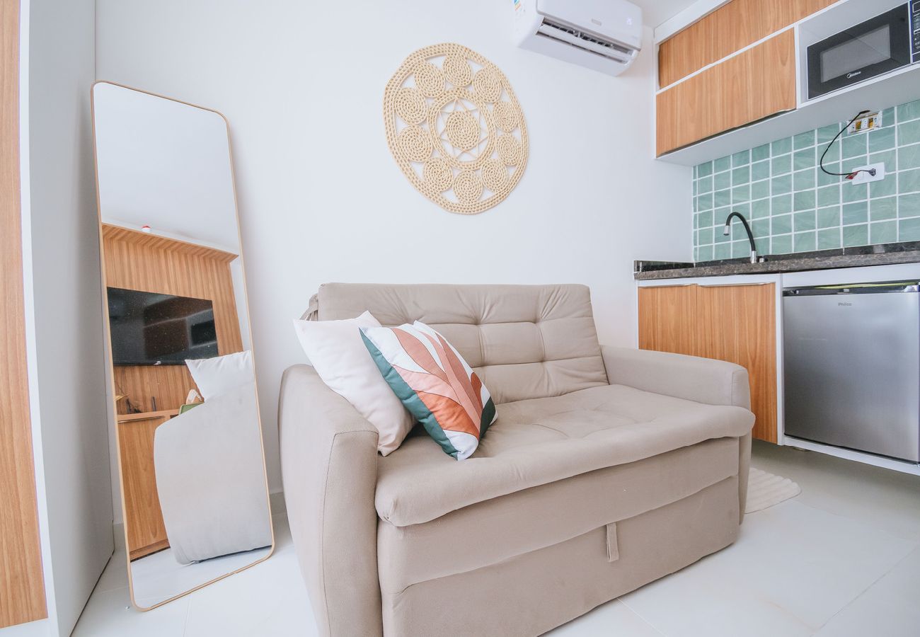 Apartamento en Ipojuca - Flat com WiFi a 400m da Praia de Porto de Galinhas Apartamento en Ipojuca - Flat com WiFi a 400m da Praia de Porto de Galinhas