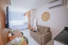 Apartamento en Ipojuca - Flat com WiFi a 400m da Praia de Porto de Galinhas