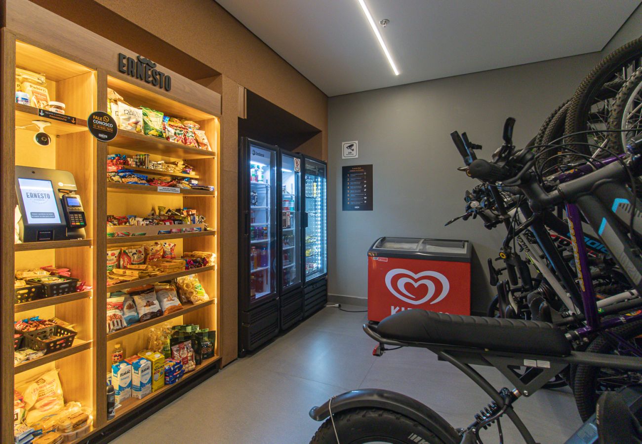 Estudio en São Paulo - Refugio Moderno Cerca de Allianz Parque | SP-P1909A Estudio en São Paulo - Refugio Moderno Cerca de Allianz Parque | SP-P1909A