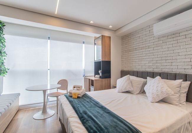 Estudio en São Paulo - Rincón tranquilo a pocos minutos de Allianz Parque | SP-P1607ASP-P1607A