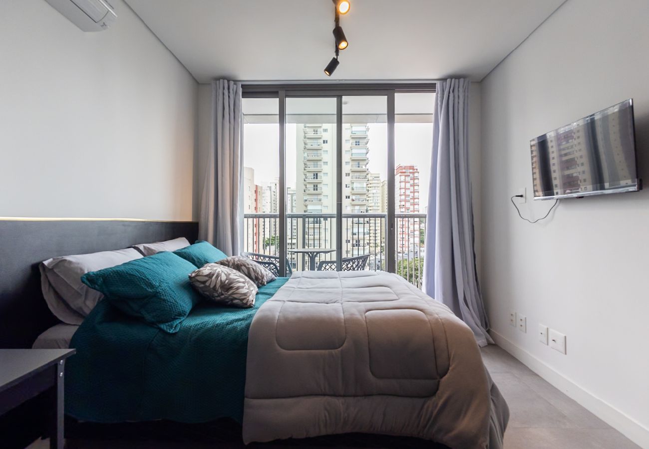 Apartamento en São Paulo - Studio c/ piscina, Wi-Fi e ar na Vila Gomes Cardim Apartamento en São Paulo - Studio c/ piscina, Wi-Fi e ar na Vila Gomes Cardim