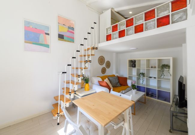 Apartamento en Madrid - Piso tipo loft de 1 dormitorio en el centro de Madrid