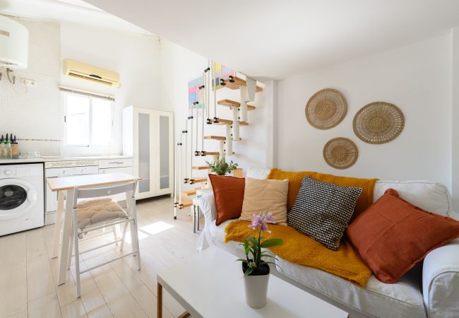 Apartamento en Madrid - Piso tipo loft de 1 dormitorio en el centro de Madrid Apartamento en Madrid - Piso tipo loft de 1 dormitorio en el centro de Madrid