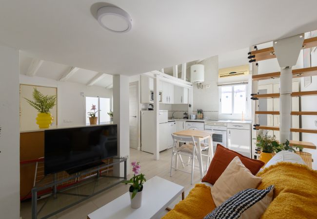 Apartamento en Madrid - Piso tipo loft de 1 dormitorio en el centro de Madrid Apartamento en Madrid - Piso tipo loft de 1 dormitorio en el centro de Madrid