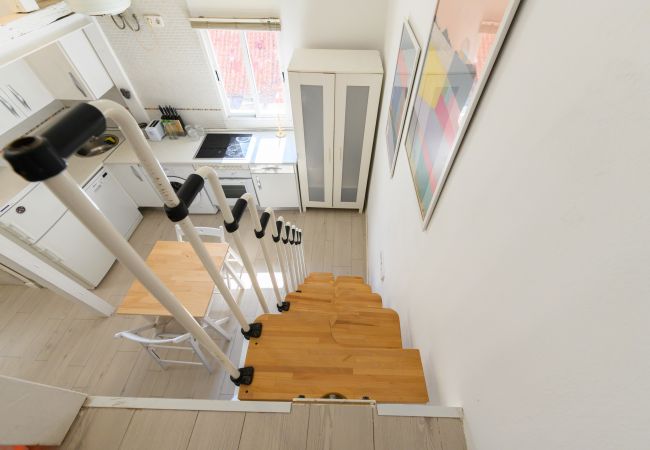 Apartamento en Madrid - Piso tipo loft de 1 dormitorio en el centro de Madrid Apartamento en Madrid - Piso tipo loft de 1 dormitorio en el centro de Madrid