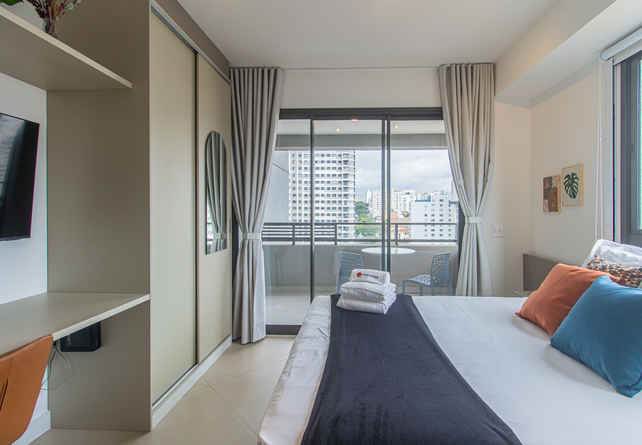 Estudio en São Paulo - Acogedor cerca del Allianz Parque | SP-P1301B