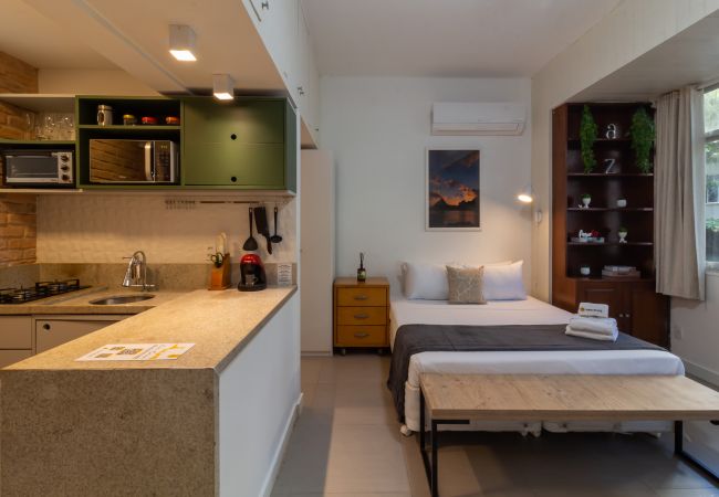 Estudio en Rio de Janeiro - A 3 minutos de la playa de Arpoador | JN202 Estudio en Rio de Janeiro - A 3 minutos de la playa de Arpoador | JN202