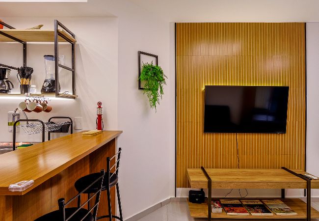 Apartamento en Rio de Janeiro - Studio completo c/ Wi-Fi e varanda no Centro Apartamento en Rio de Janeiro - Studio completo c/ Wi-Fi e varanda no Centro