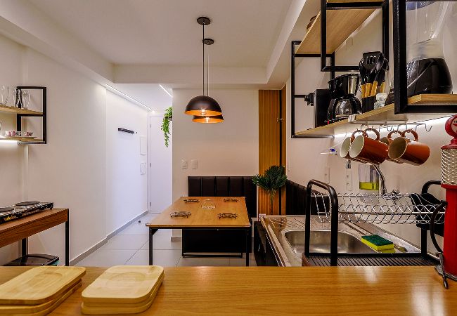 Apartamento en Rio de Janeiro - Studio completo c/ Wi-Fi e varanda no Centro Apartamento en Rio de Janeiro - Studio completo c/ Wi-Fi e varanda no Centro