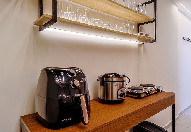 Apartamento en Rio de Janeiro - Studio completo c/ Wi-Fi e varanda no Centro Apartamento en Rio de Janeiro - Studio completo c/ Wi-Fi e varanda no Centro