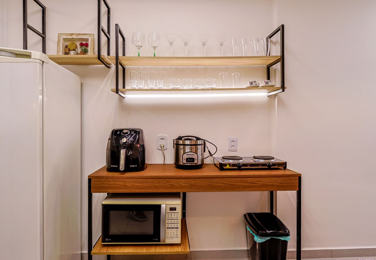 Apartamento en Rio de Janeiro - Studio completo c/ Wi-Fi e varanda no Centro Apartamento en Rio de Janeiro - Studio completo c/ Wi-Fi e varanda no Centro