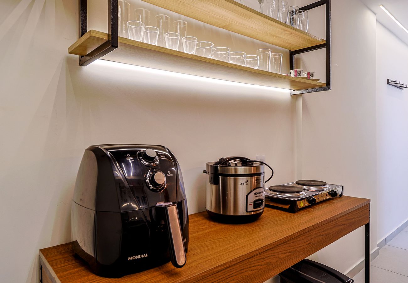 Apartamento en Rio de Janeiro - Studio completo c/ Wi-Fi e varanda no Centro Apartamento en Rio de Janeiro - Studio completo c/ Wi-Fi e varanda no Centro