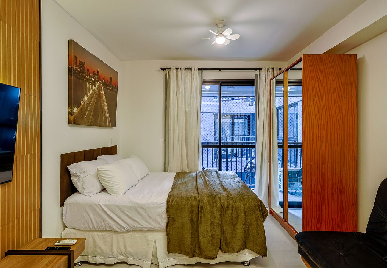 Apartamento en Rio de Janeiro - Studio completo c/ Wi-Fi e varanda no Centro Apartamento en Rio de Janeiro - Studio completo c/ Wi-Fi e varanda no Centro