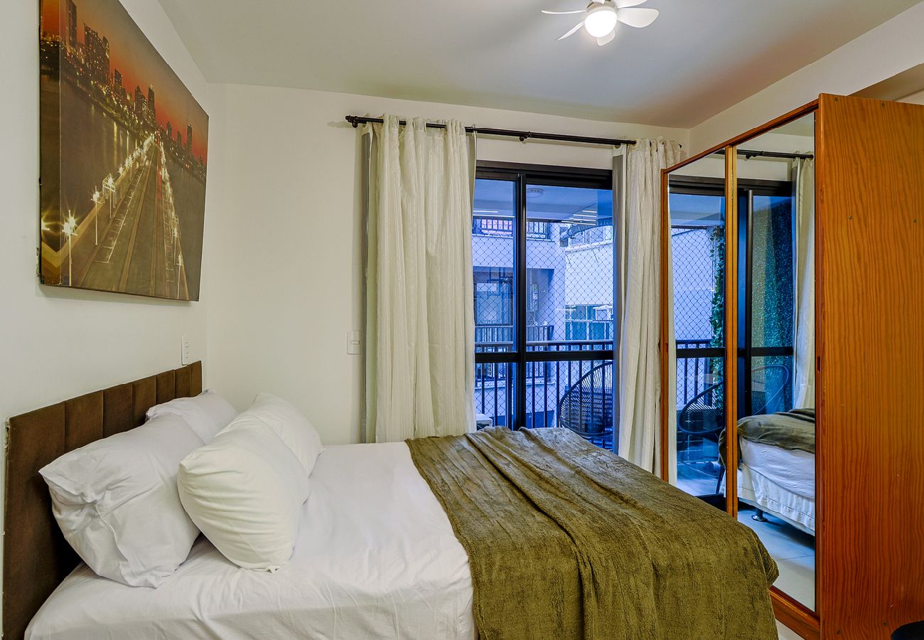 Apartamento en Rio de Janeiro - Studio completo c/ Wi-Fi e varanda no Centro Apartamento en Rio de Janeiro - Studio completo c/ Wi-Fi e varanda no Centro