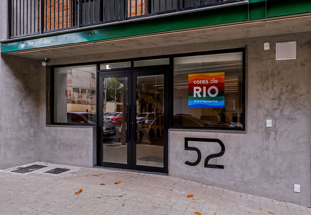 Apartamento en Rio de Janeiro - Studio completo c/ Wi-Fi e varanda no Centro Apartamento en Rio de Janeiro - Studio completo c/ Wi-Fi e varanda no Centro