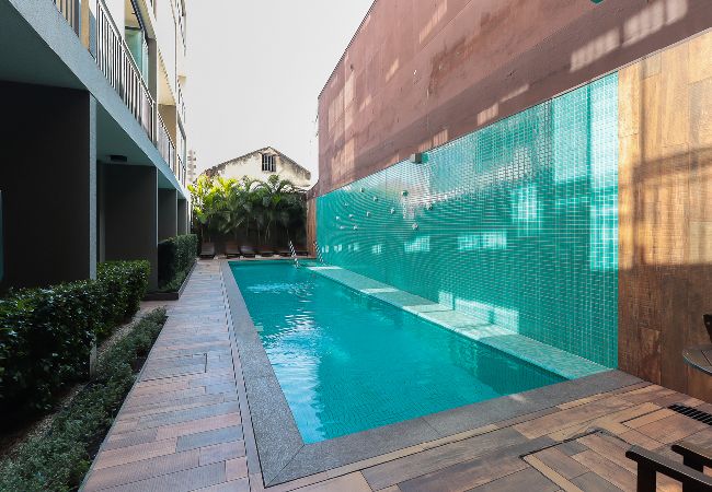 Apartamento en São Paulo - Flat com academia próximo à estação da Luz Apartamento en São Paulo - Flat com academia próximo à estação da Luz